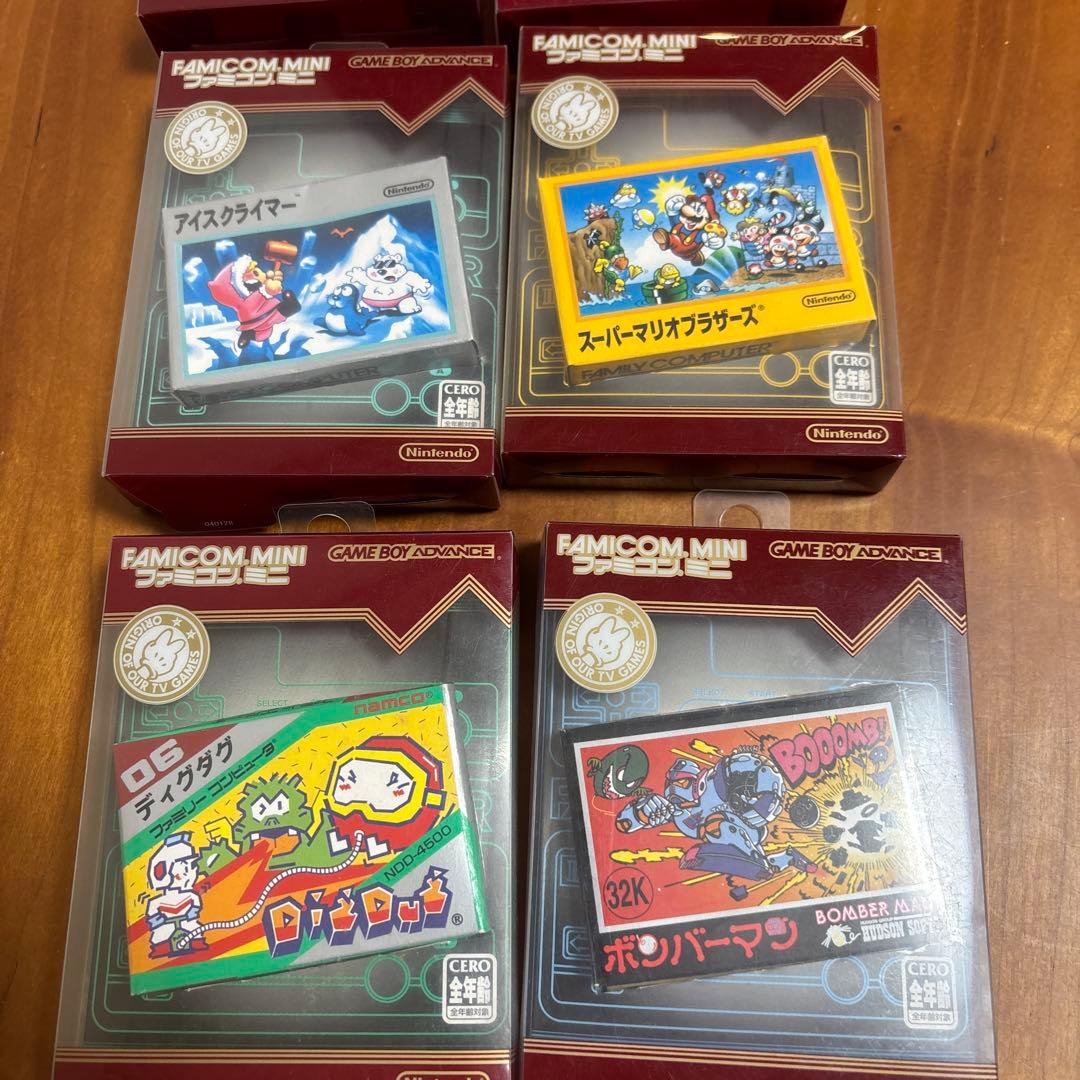 ゲームボーイアドバンス　ファミコンミニ　ソフト