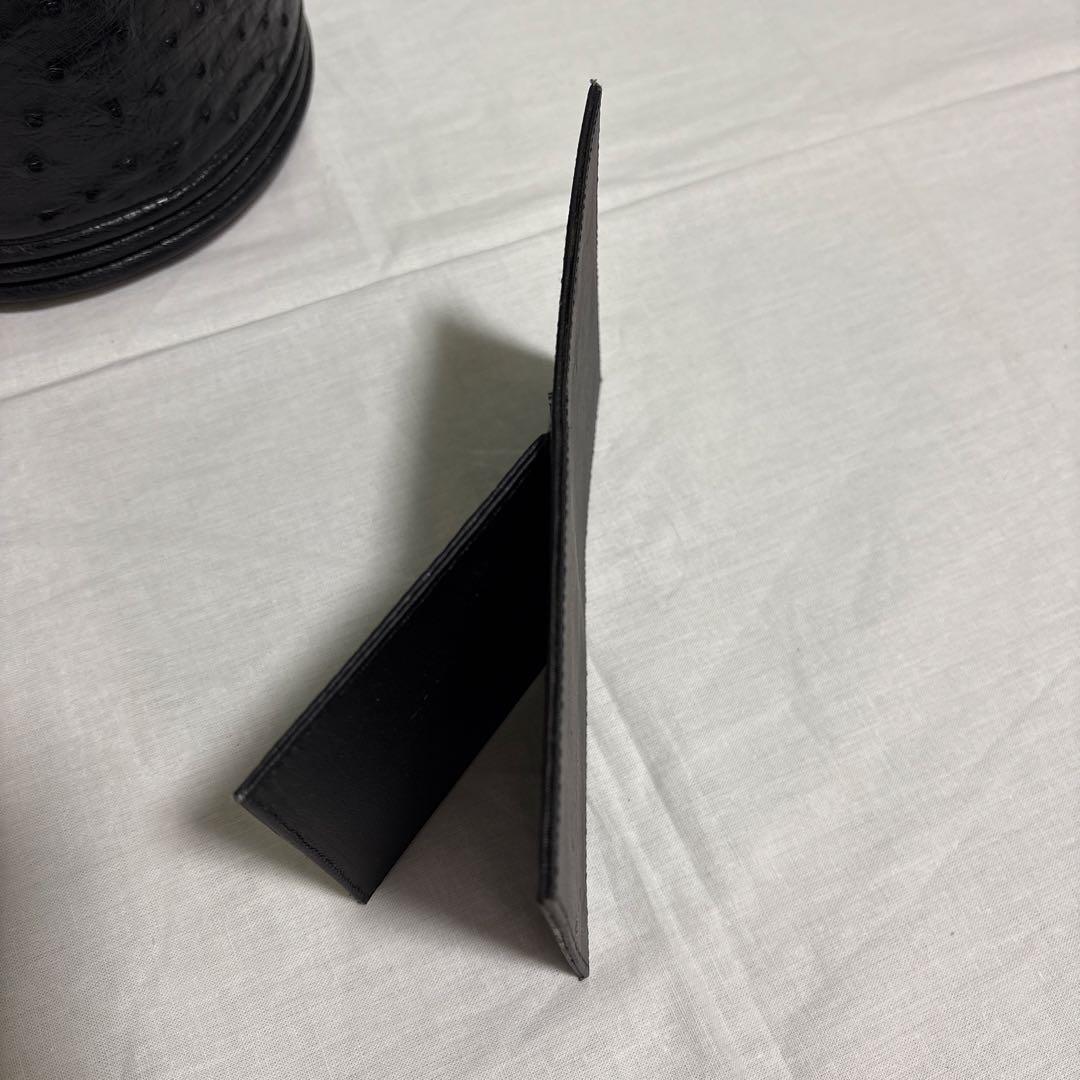 オーストリッチ　バニティバッグ　レディース　ハンドバッグ　トートバッグ