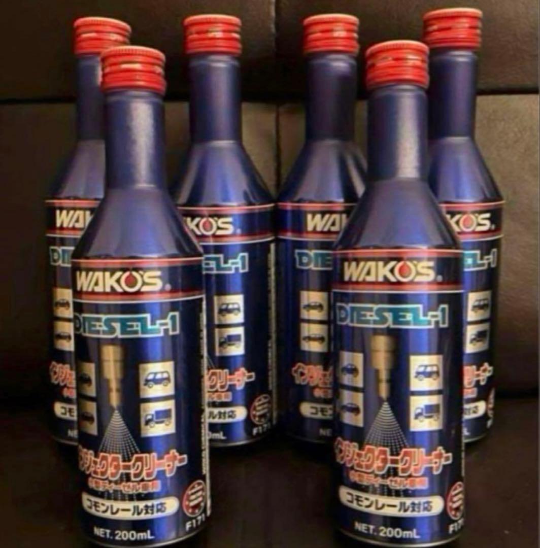WAKOS DIESEL-1 添加剤 200ml 6本セット