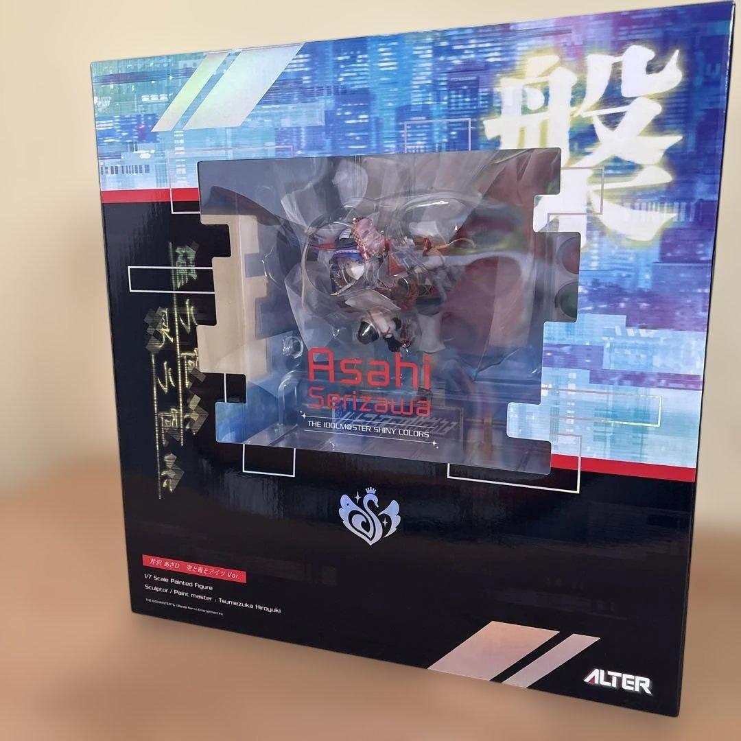 アルター芹沢あさひ 空と青とアイツVer. 1/7スケールフィギュア　開封済み