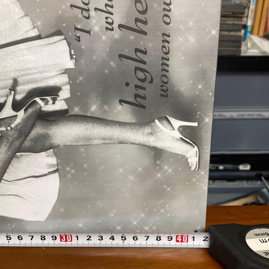 新品未開封未掲示品Marilyn Monroe モノクロ鉄製ポスター