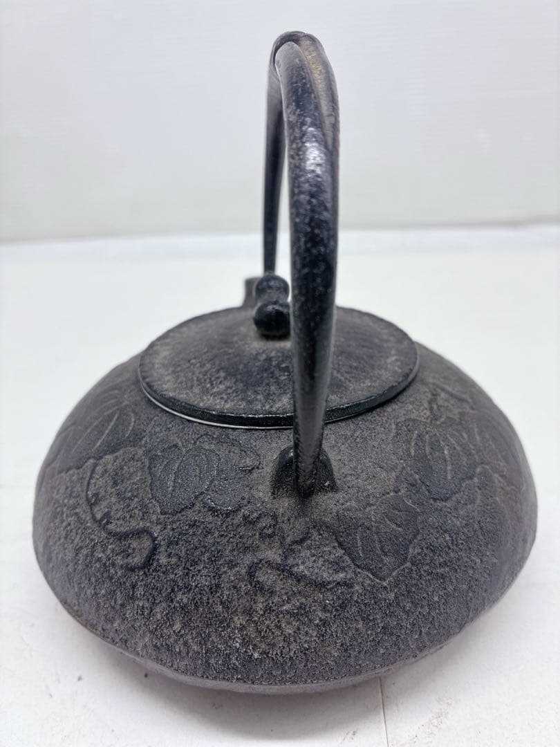 南部鉄器 瓢箪 ひさご鉄瓶 ホーロー急須 浮彫り瓢箪柄 伝統工芸品 コレクション