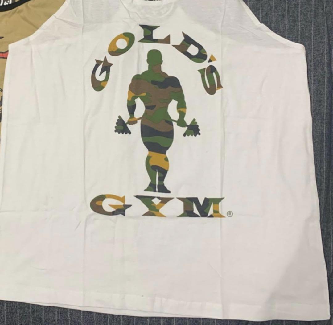 ゴールドジム　タンクトップ3点セット