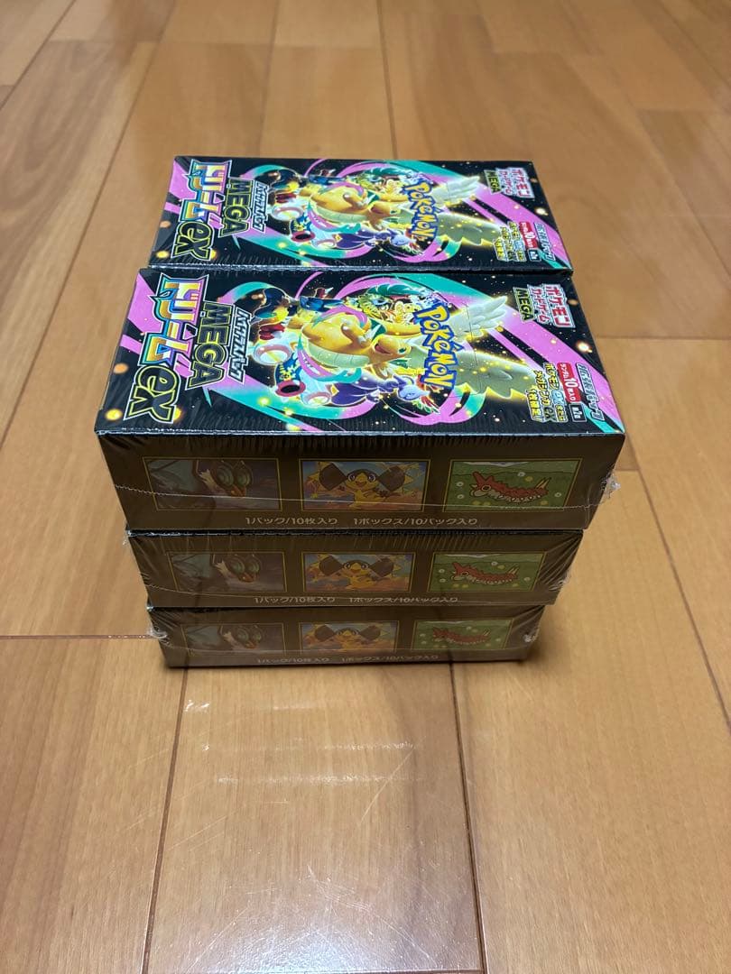 ポケモンカード　MEGA ドリームex 6BOX シュリンク付