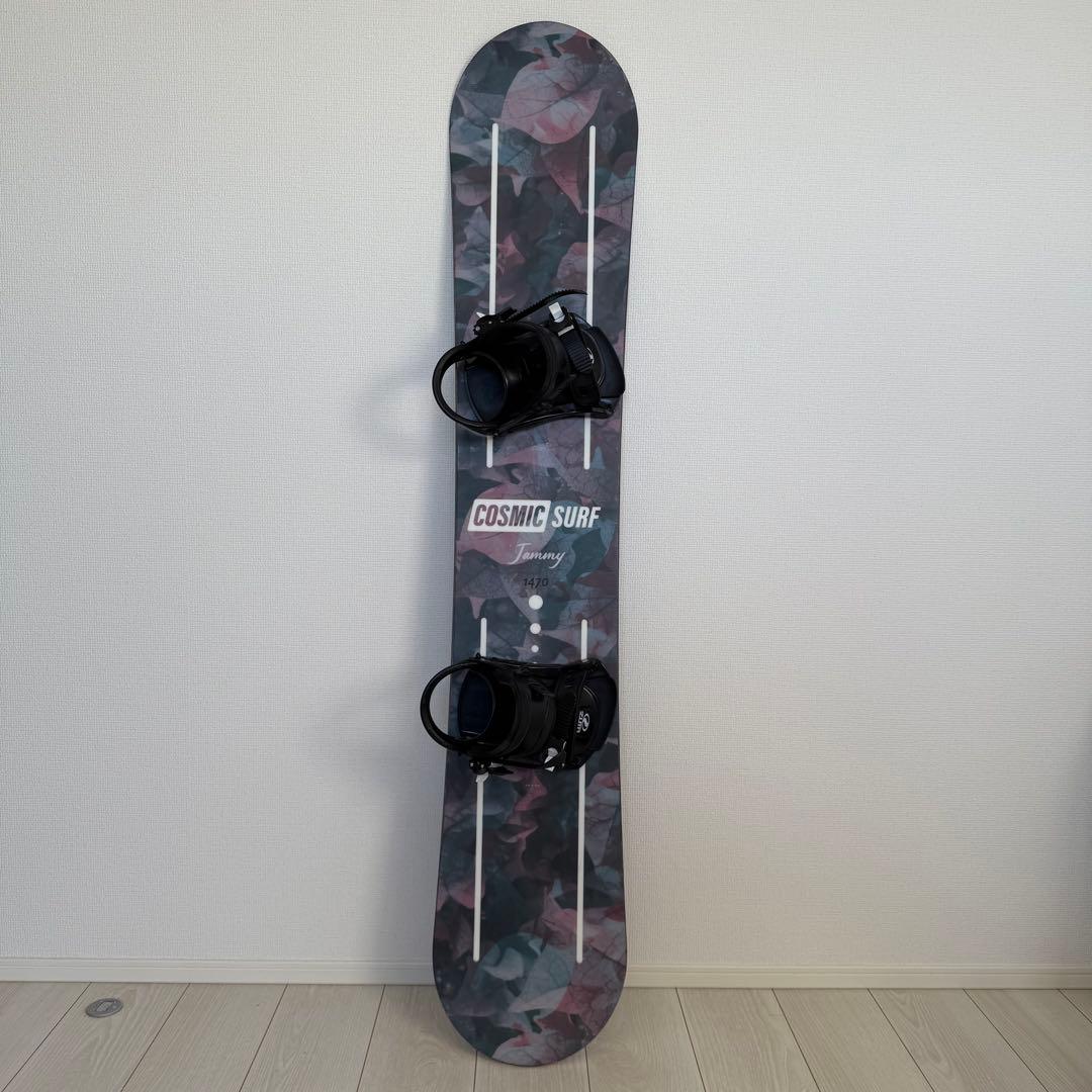 【スノボセット】値下げ中！スノーボード板147cm ブーツ ビンディング付き