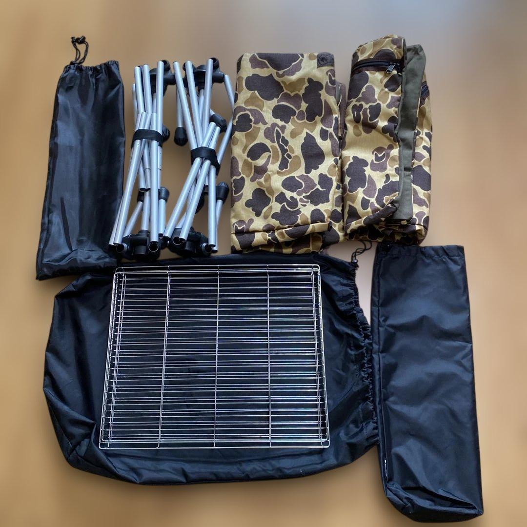 バリスティクス　ガビングスタンドジャケット＆スノーピーク　ボックスジャケット