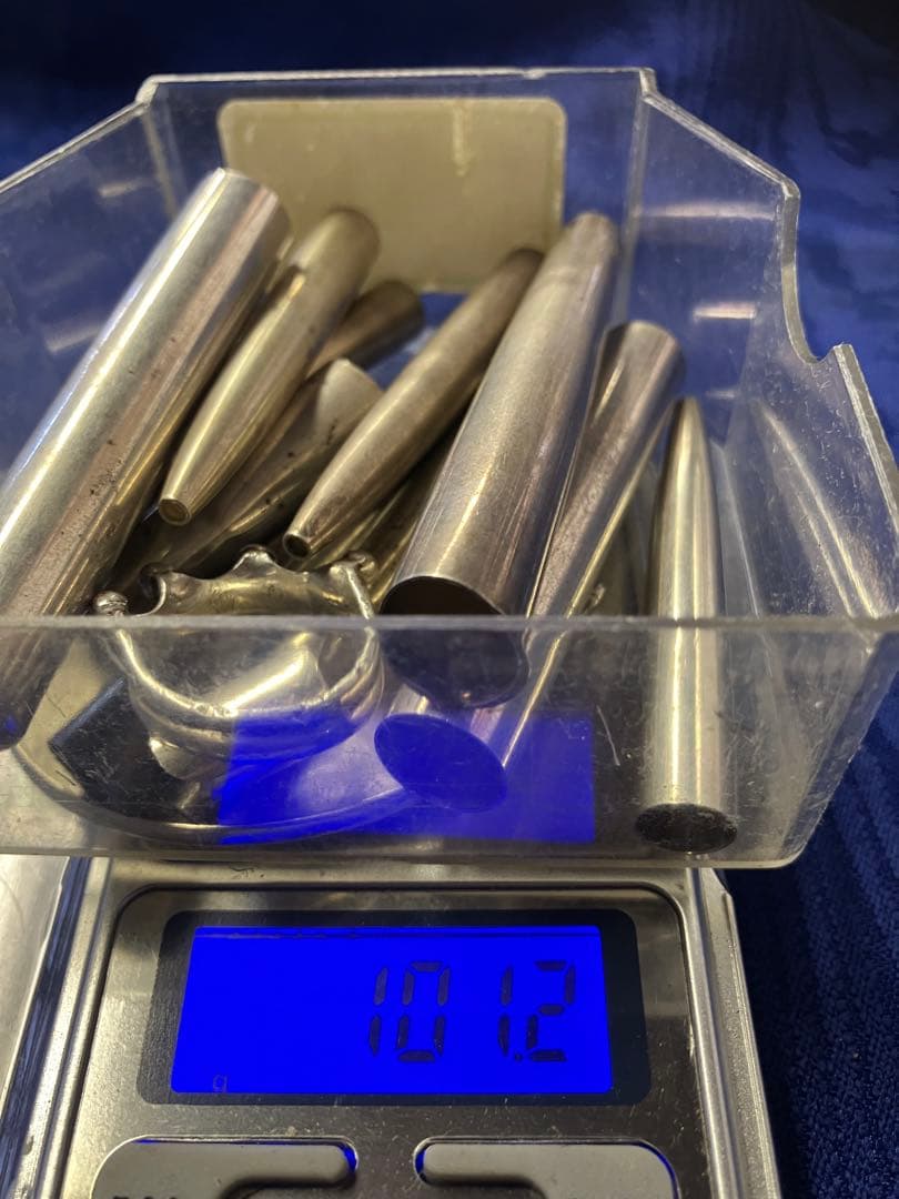 シルバー925 万年筆の部品　指輪　銀細工 アート用品　まとめ100g