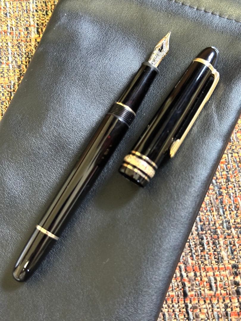 モンブラン万年筆 マイスターシュテュック 全長14cm