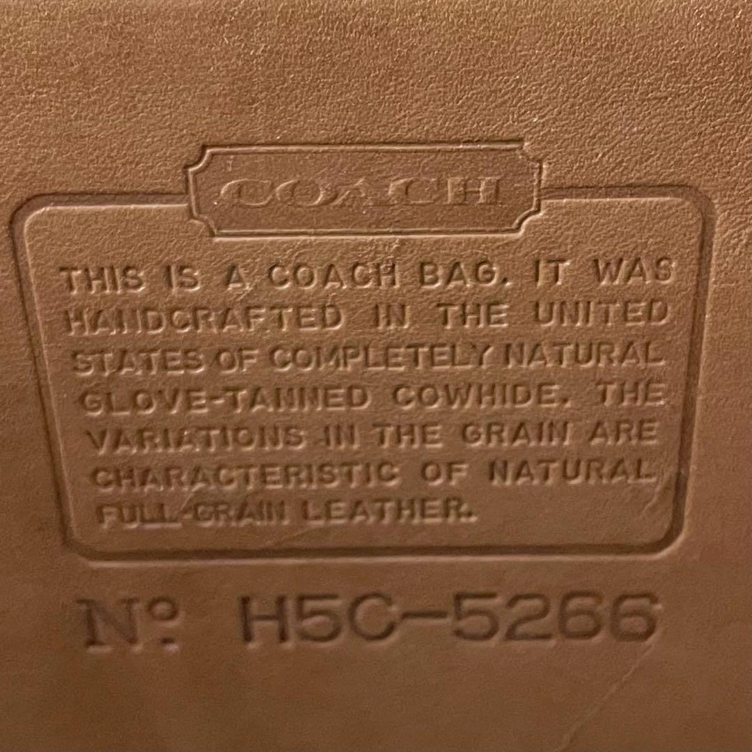 オールドコーチ　ビジネスバッグ　2way ターンロック　レザー　ブラウン