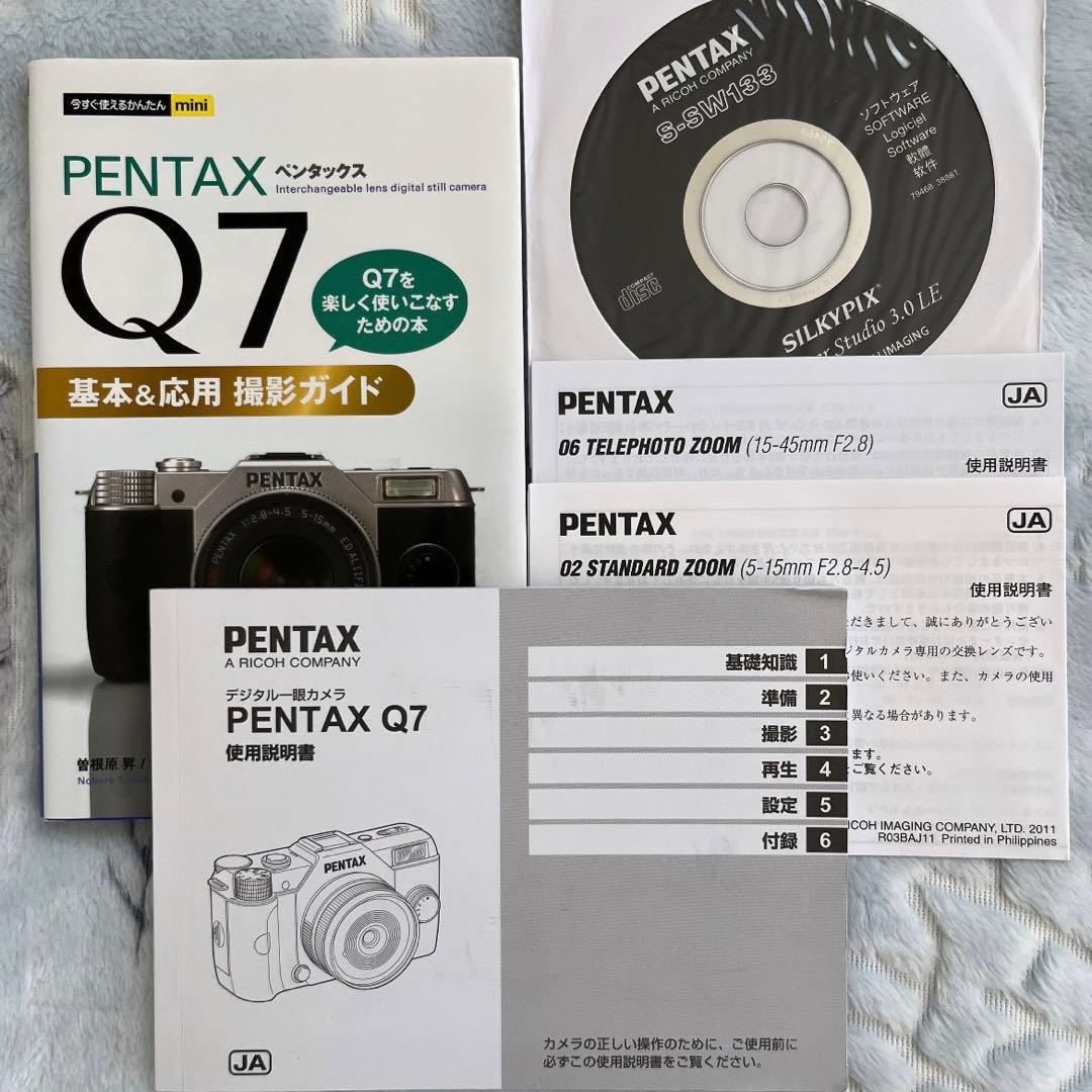 【即購入OK】PENTAX　Q７　ダブルレンズキット　イエロー【完全動作保証】