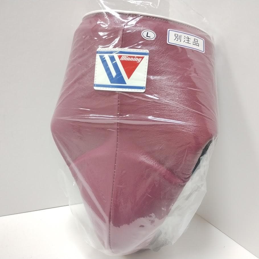 Winning ウイニング ボクシング カッププロテクター L ワインレッド ③