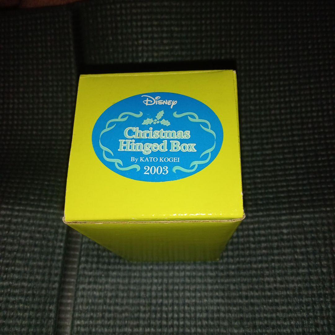 【希少品】【可愛い】ティンカーベル　2003年クリスマス　ヒンジボックス