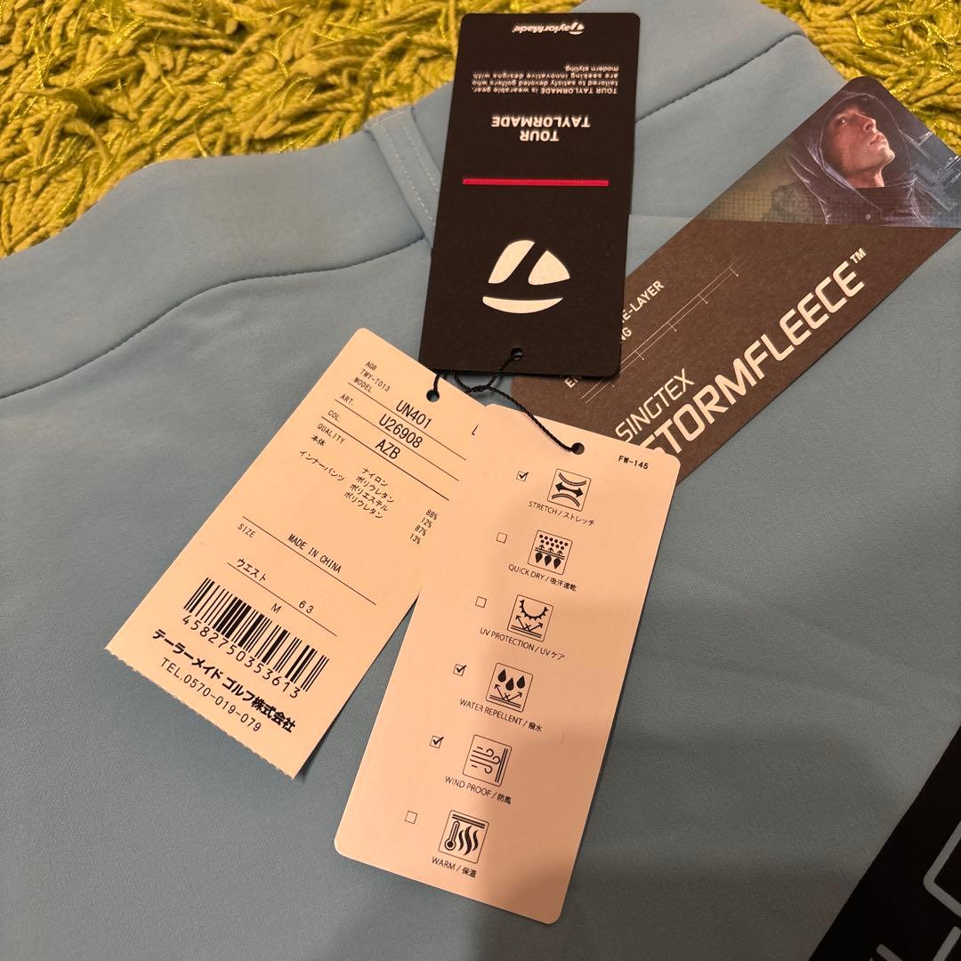 【TaylorMade】新品✨M 上下セット　秋冬ゴルフセットアップ　インナー付