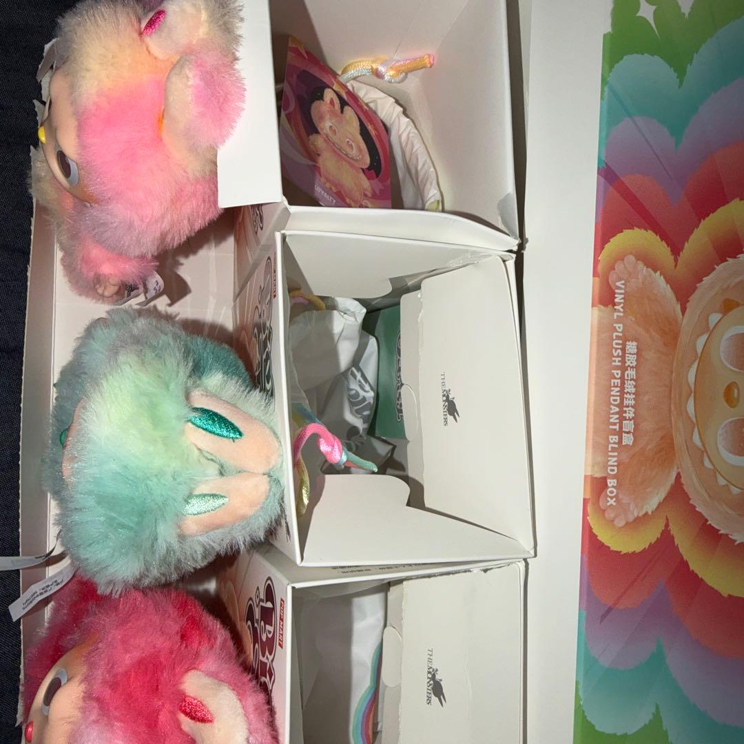 正規品 ラブブ 3体セット カード 袋付き