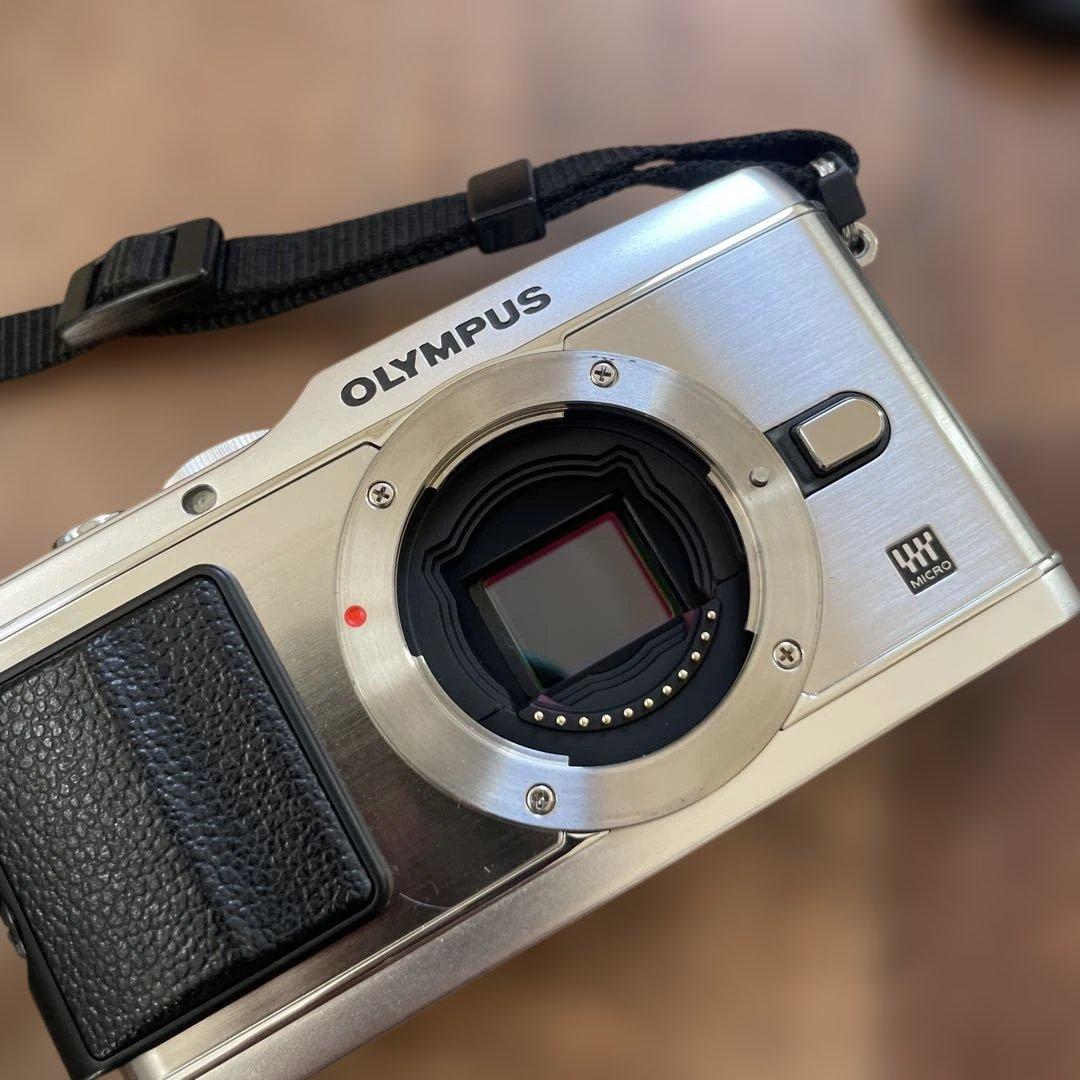 Olympus PEN E-P3 ミラーレス一眼 3本レンズ付き