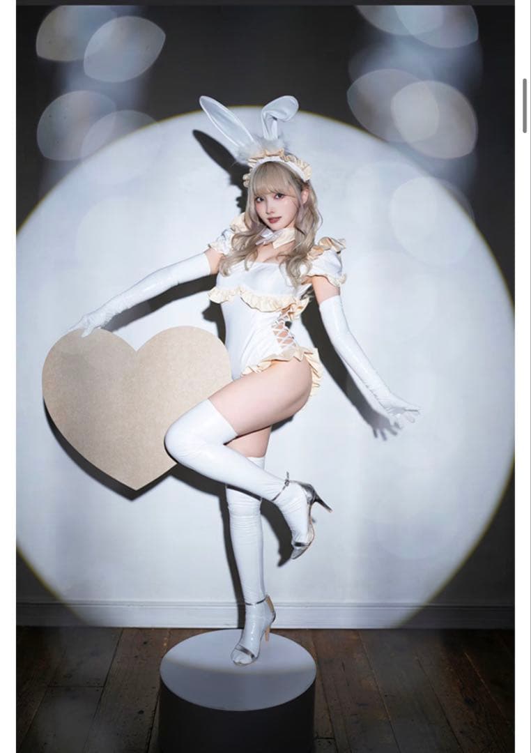 malymoon フレンチメイドバニー ベージュ(白)美品