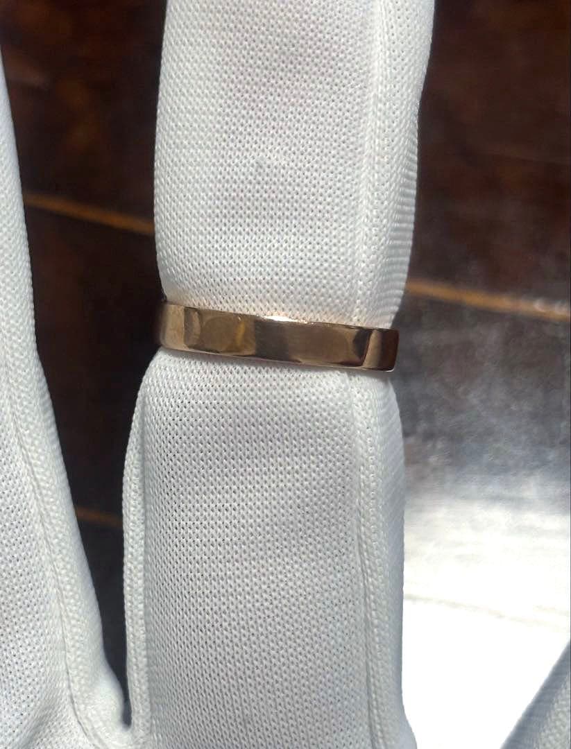 フランス アンティーク リング 指輪 ガラス パール パープル 鑑別書付き