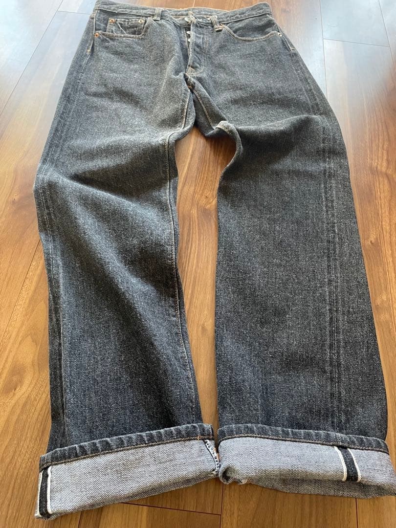 旧DENIME オリゾンティ ブラック デニム D-HG1118 W32 90s