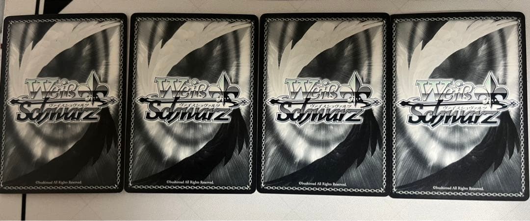 ws ヴァイスシュヴァルツ　ホーネットジャベリン　フェイト　sp サイン　4枚