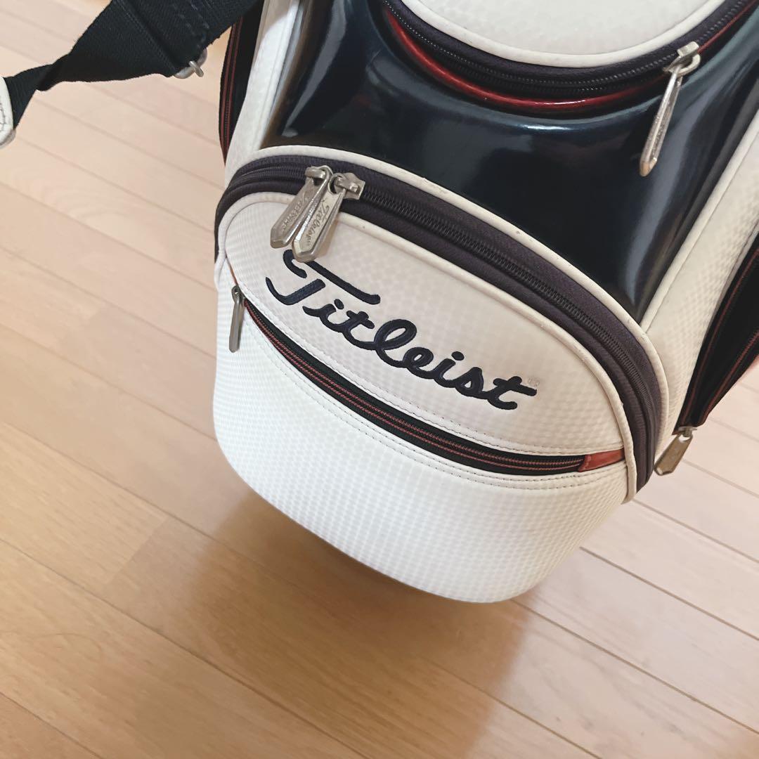 K154 Titleist タイトリスト トリコロールカラー キャディバッグ