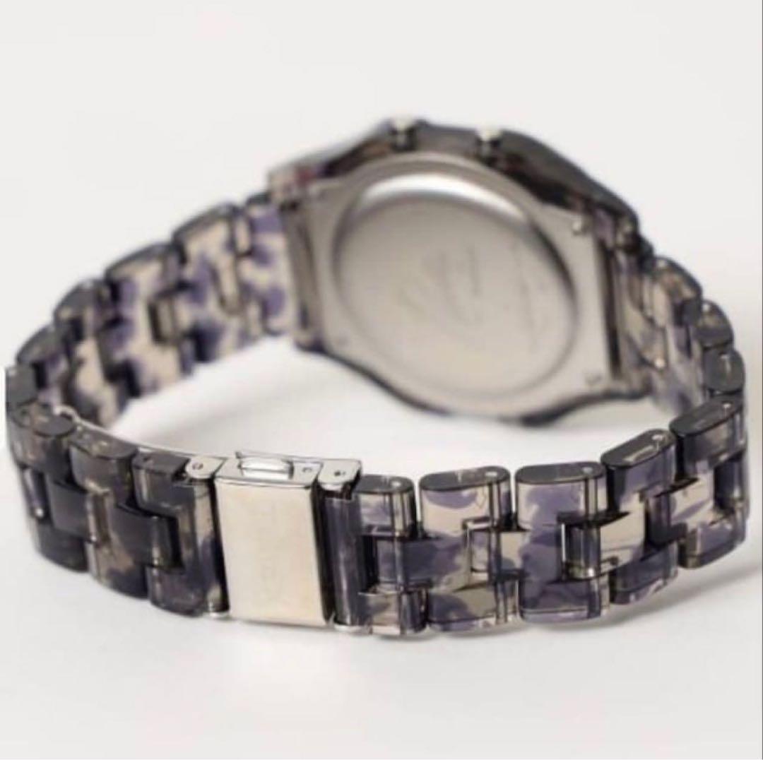 TIMEX INDIGLO ブラック デジタル腕時計 Needles