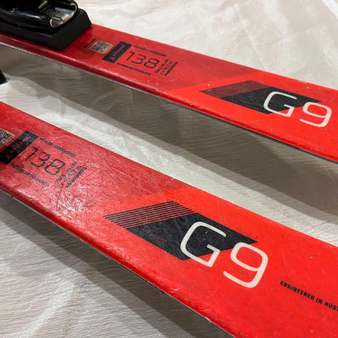 【即日発送可能】 ATOMIC REDSTER G9 スキー 138cm