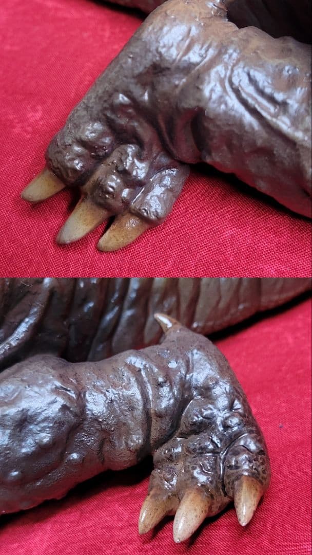 ビリケン商会ソフビキット完成品　透明怪獣ネロンガガレージキット完成品ウルトラマン