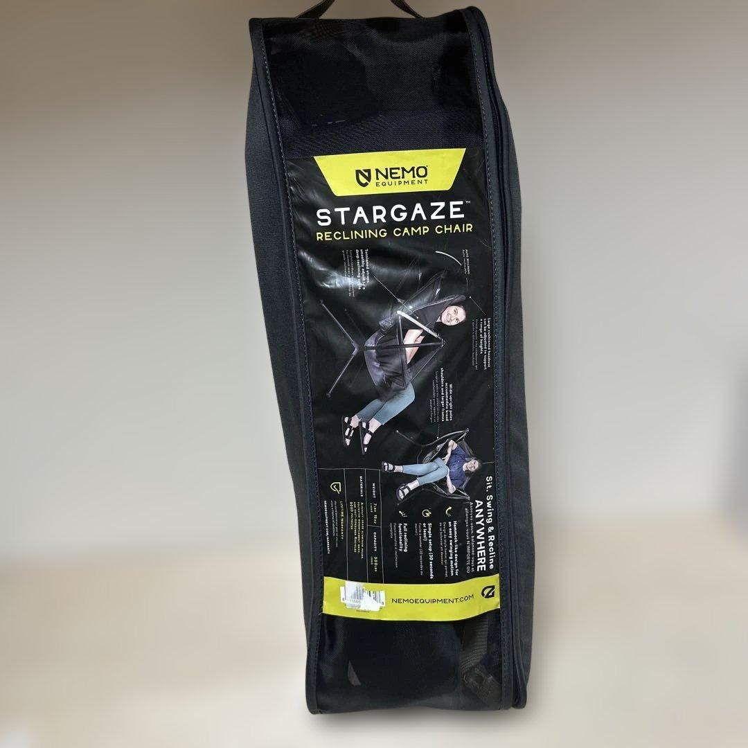 新品未使用 NEMO スターゲイズリクライニング キャンプチェア ブラックパール