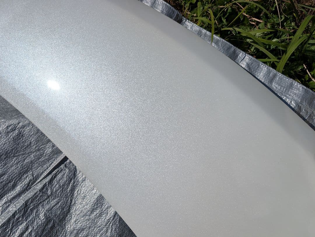 まめ　ヴェルファイア20系後期ボンネットフード/純正 白070 ホワイト