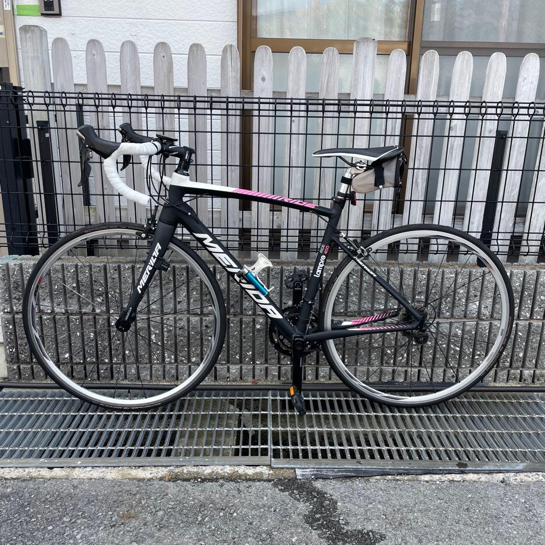 MERIDAロードバイクRIDE400 lampre 2✕11速 超美車送料無料