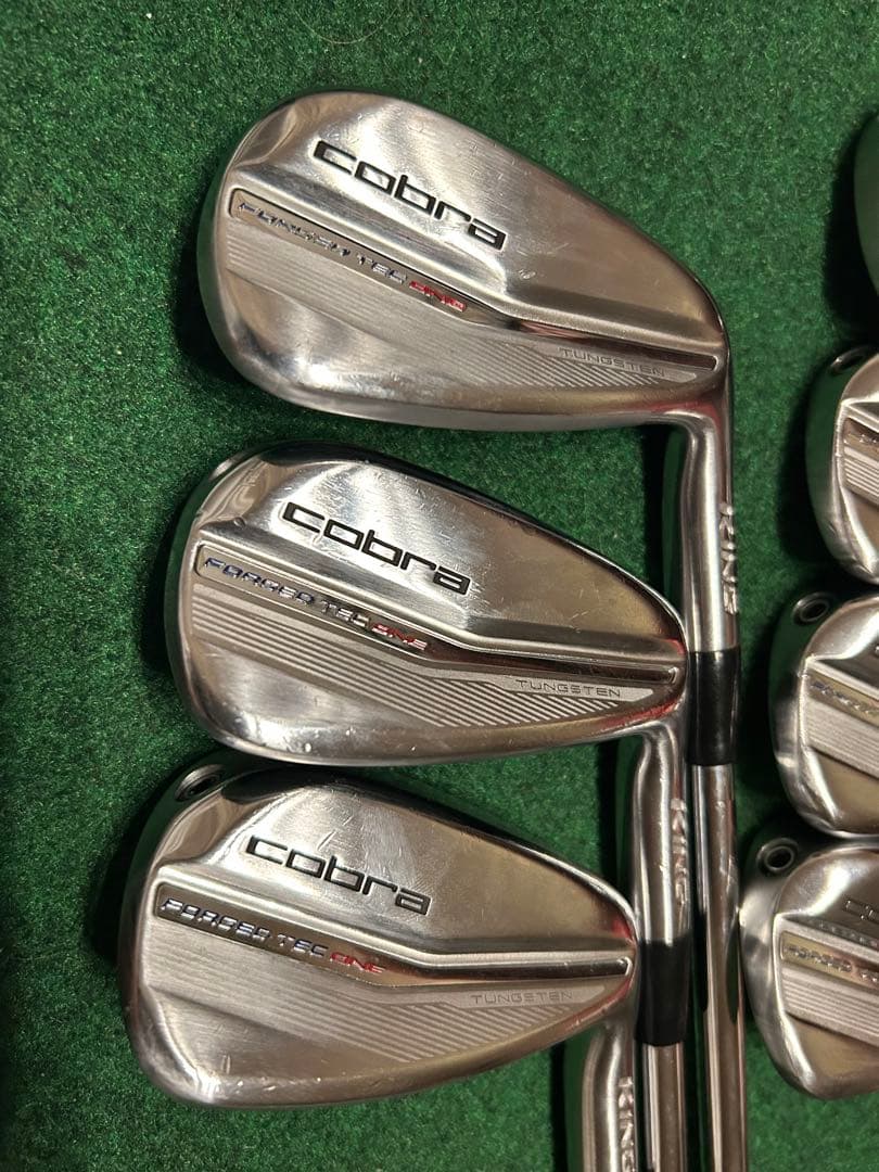 Cobra FORGED ONE TEC LENGTH アイアン7本