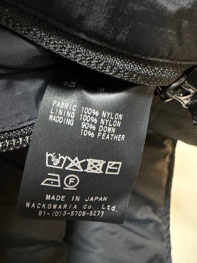 【定価以下】WACKOMARIA NANGA DOWN JACKET新品未使用