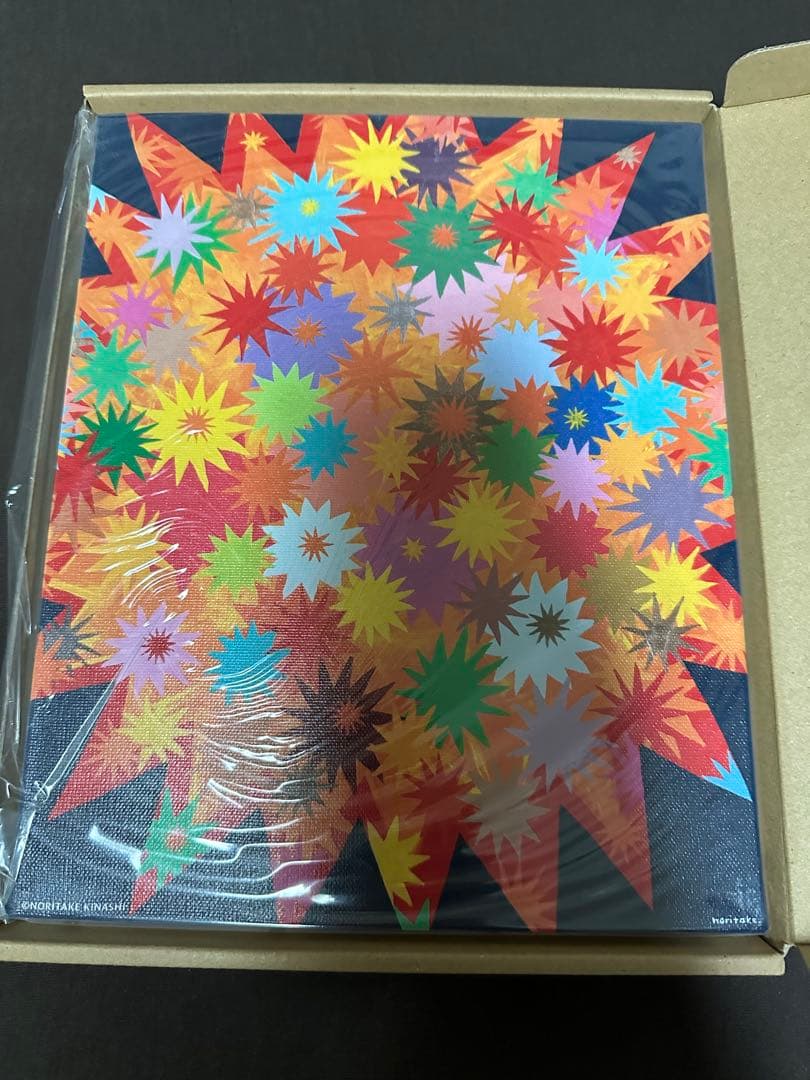 GOKAN～５感～ 木梨憲武展 限定キャンパスアート 感謝 輝