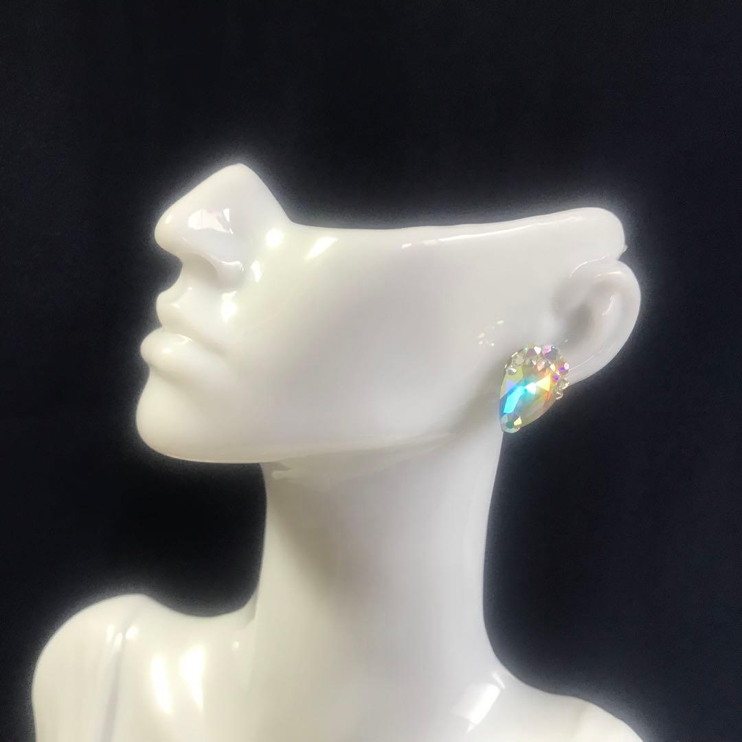 オーロラシンプルピアス　社交ダンス☆ベリーダンス