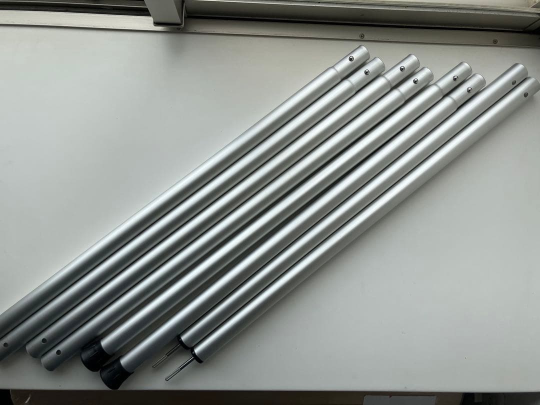 スノーピーク　ウイングポール　280cm×2