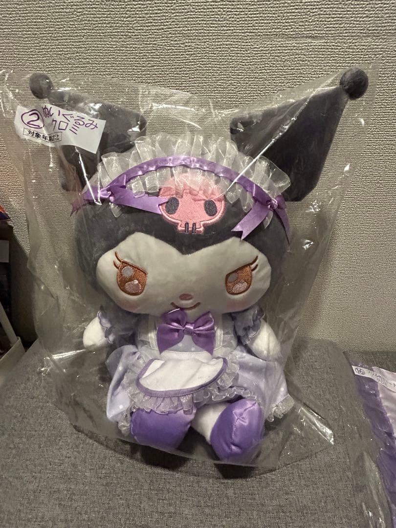 クロミ ぬいぐるみ プレート トートバッグセット