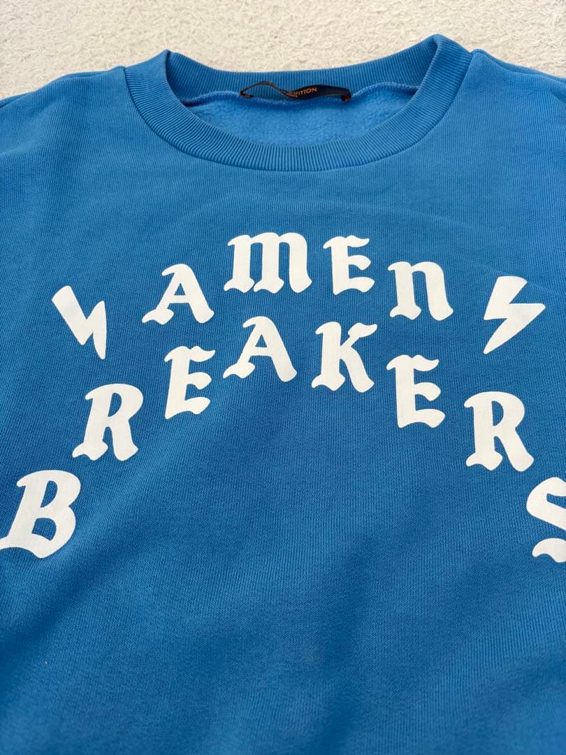 Louis Vuitton スウェット ブルー Sサイズ