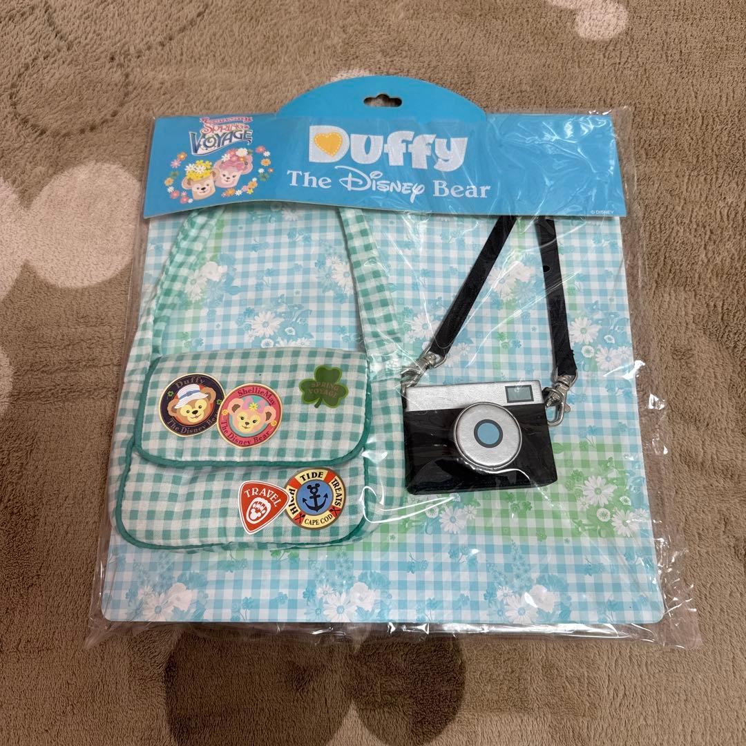 東京ディズニーシー スプリングヴォヤッジ ダッフィー用バッグとカメラセット