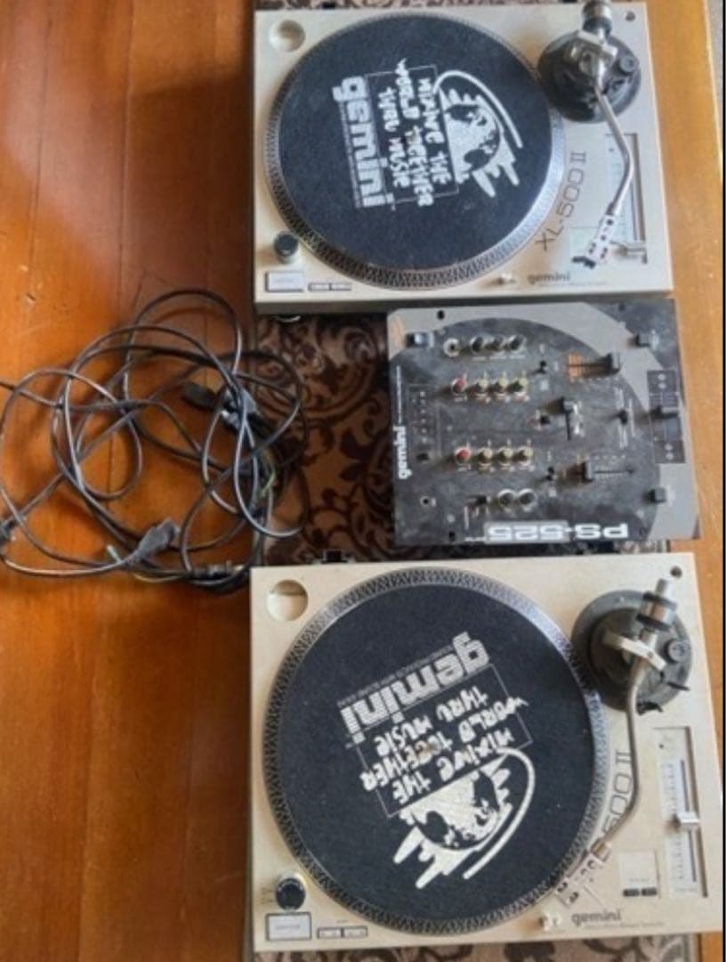 Gemini PT-1000 II ターンテーブルセット