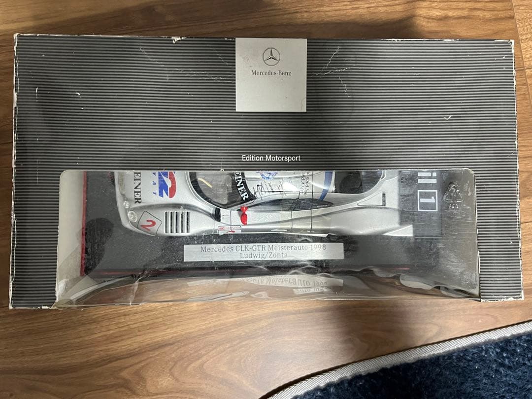 ミニカー Mercedes CLK-GTR Meisterauto 1998
