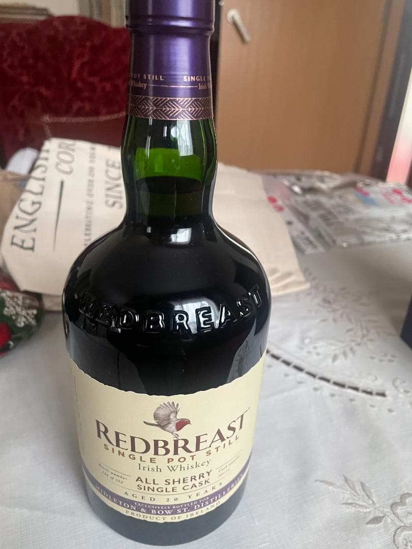 年末大幅値引！！レッドブレスト オールシェリーシングルカスク20年　一本