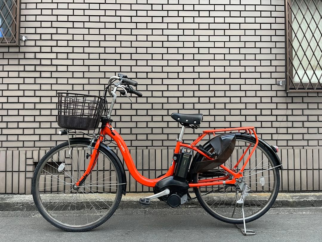 12.8ahヤマハパスウィット電動アシスト自転車26インチ