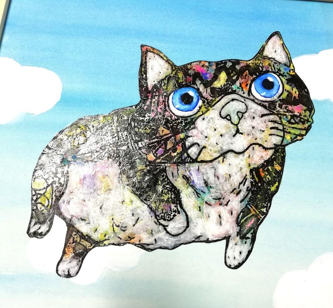 修正作品　プカプカ猫