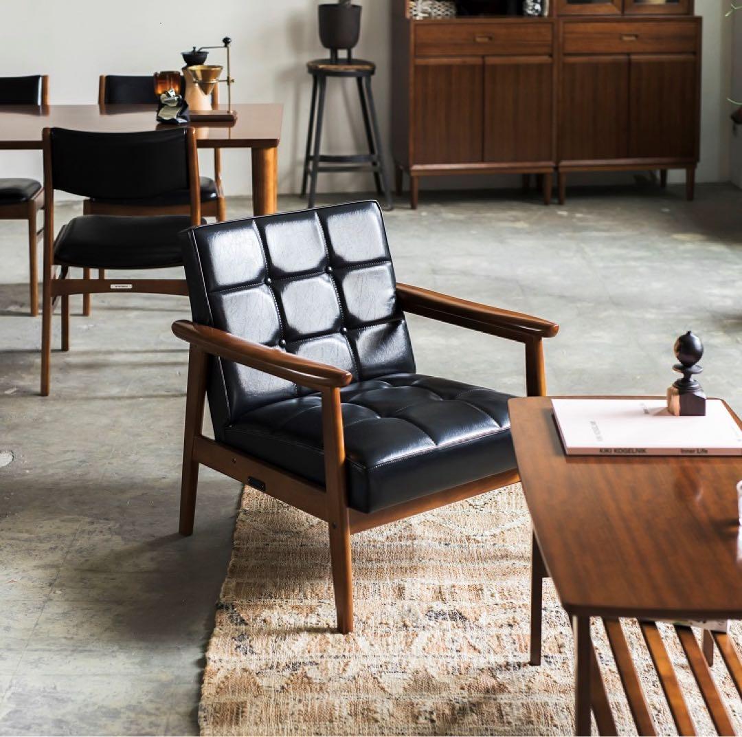 【カリモク60】Kチェア1シーター