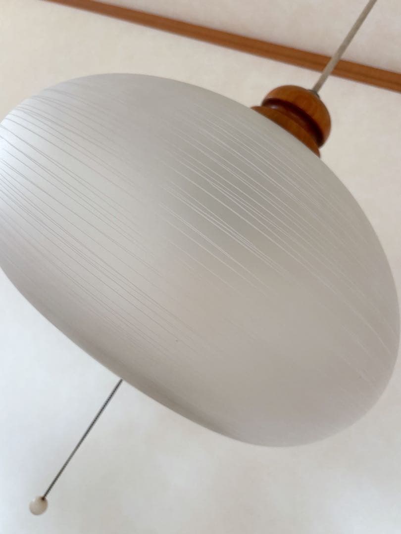 yamagiwa ヤマギワ　糸巻き　ペンダント　ランプ　ライト　レトロ　昭和