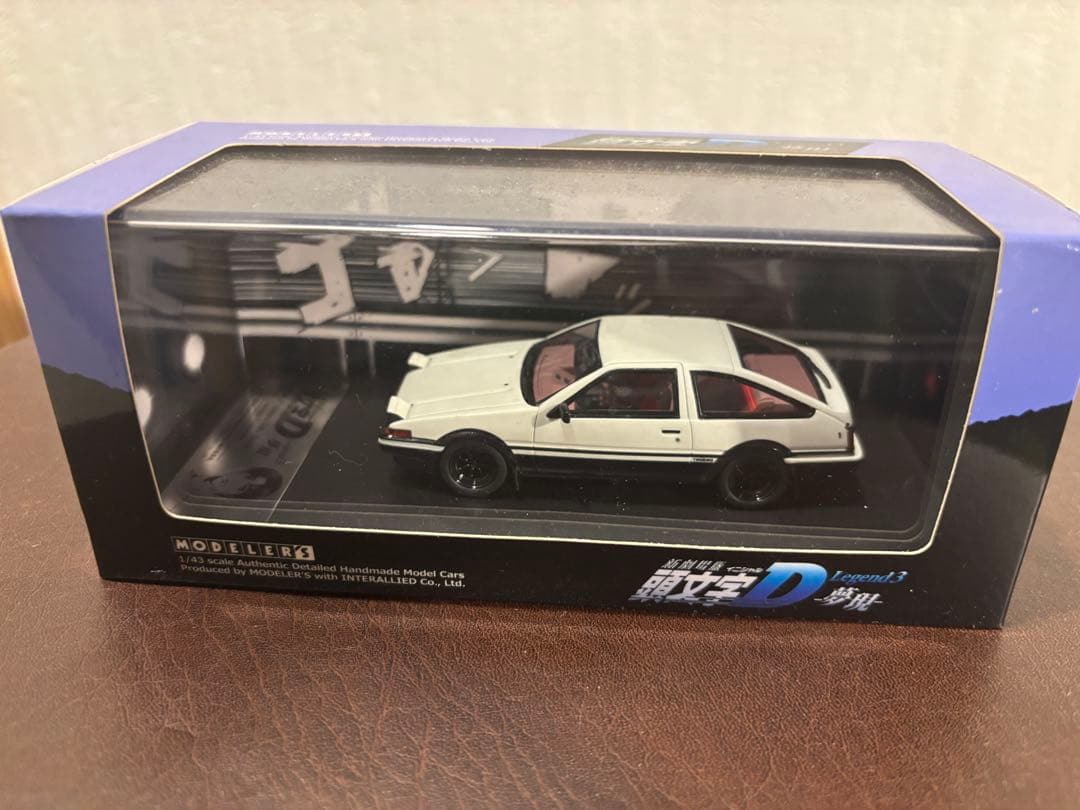 1/43 モデラーズ イニシャルD 頭文字D夢現 藤原拓海 AE86 トレノ