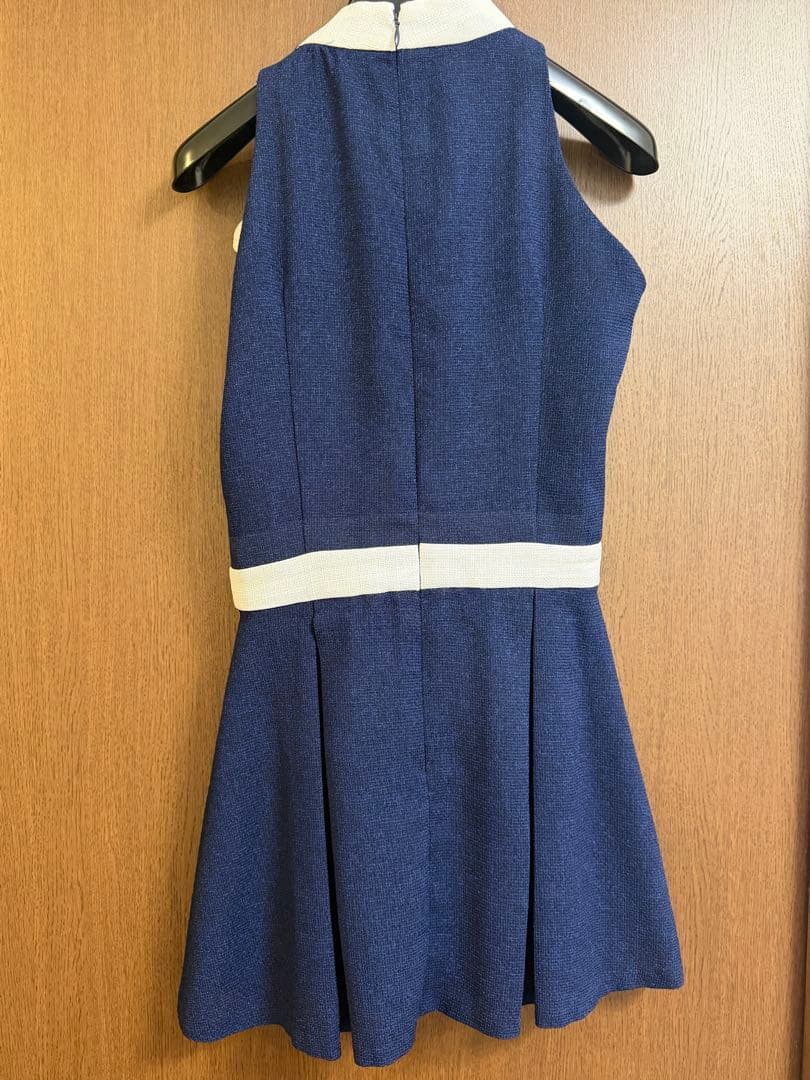 ベリアミミ BELEAR MIMI アメスリツイードミニワンピース　ネイビー