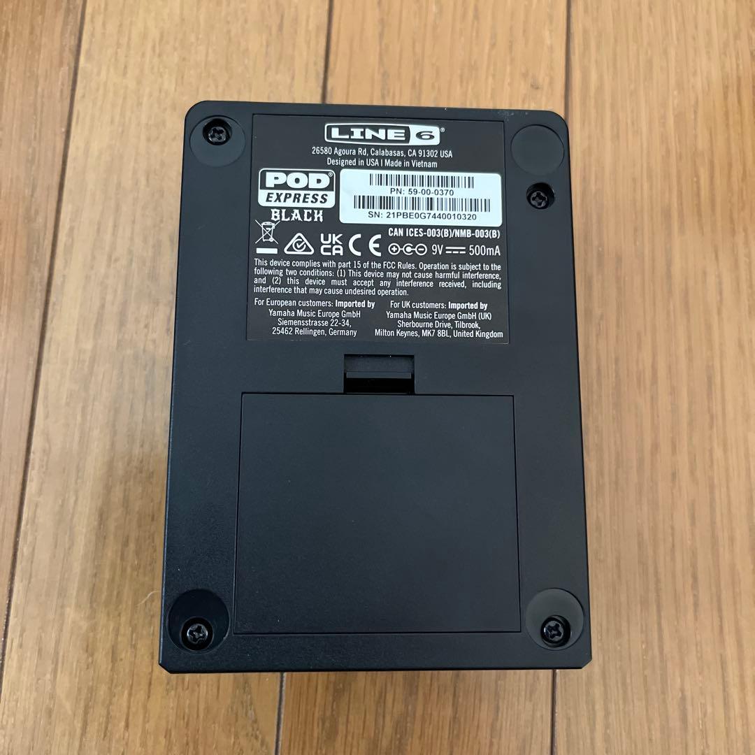ギター LINE 6 POD EXPRESS BLACK
