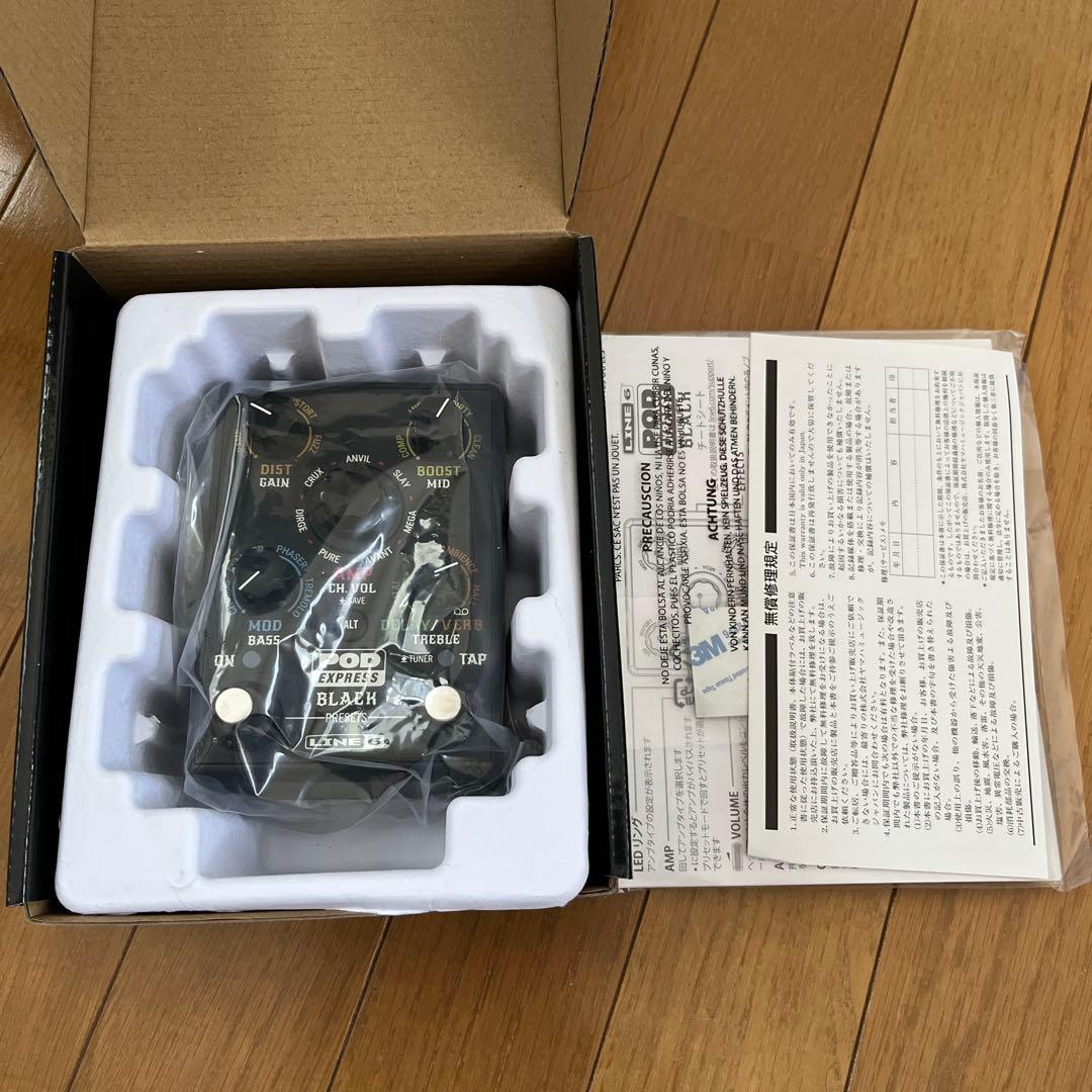ギター LINE 6 POD EXPRESS BLACK
