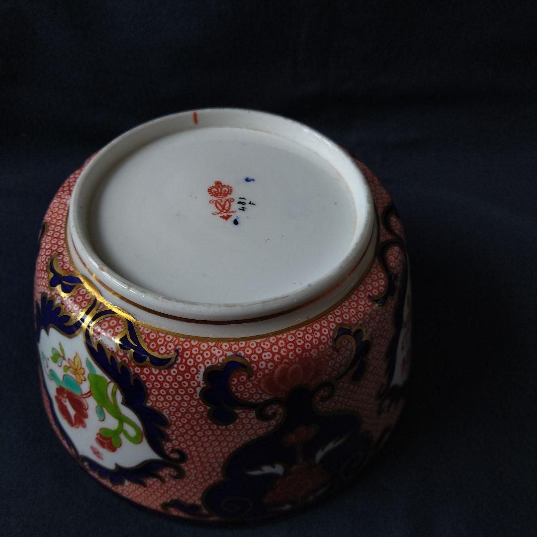 ✤ロイヤルクラウンダービー✤〘伊万里写ボウル＆ソーサー〙セット